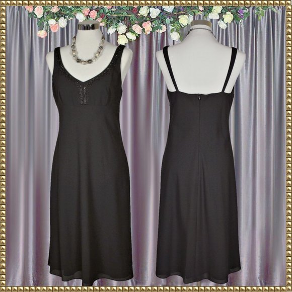 Ann Taylor Dresses & Skirts - NWOT Ann Taylor Little Black Beaded Dress Size 8